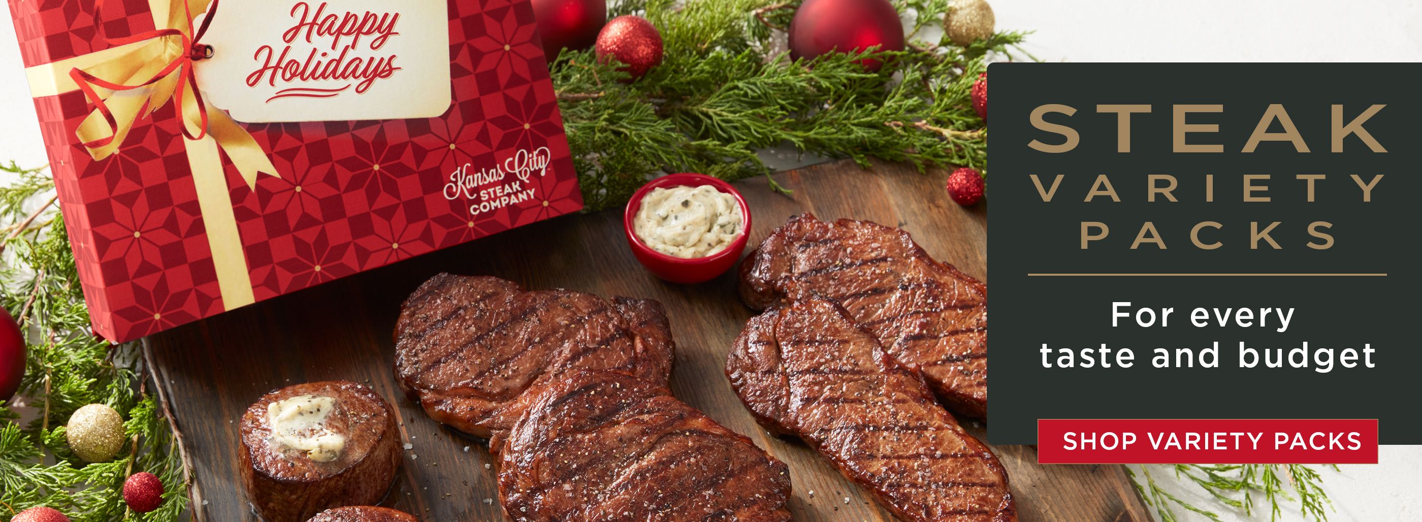 Shop steak variety packs for every taste and budget.