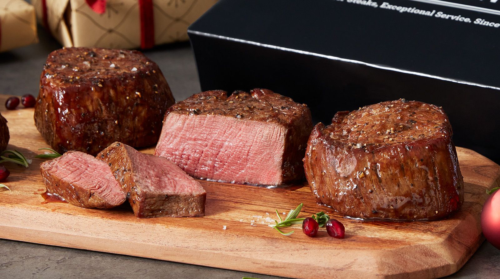 Gift Boxed Filet Mignon Steaks