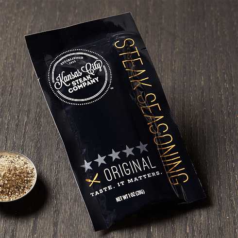 5 pkgs Original Steak Seasoning, 1 oz each
