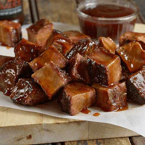 1 pkg Barbecue Beef Burnt Ends, 2 lb