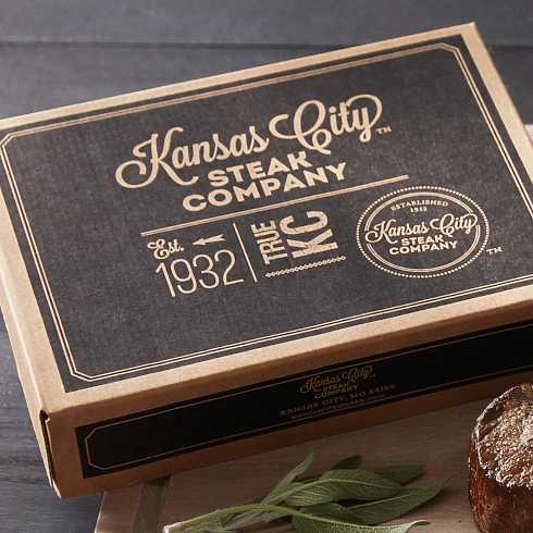 Kansas City Steak Box Packaging
