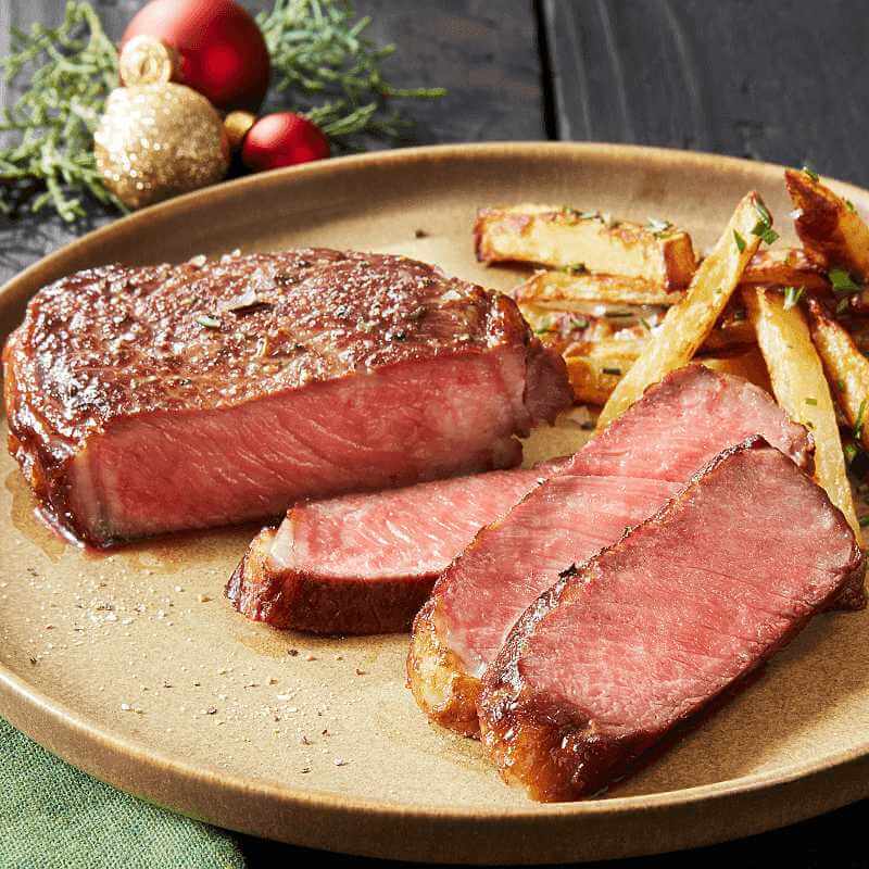 8 Center-Cut Ribeye Steaks, 8 oz each