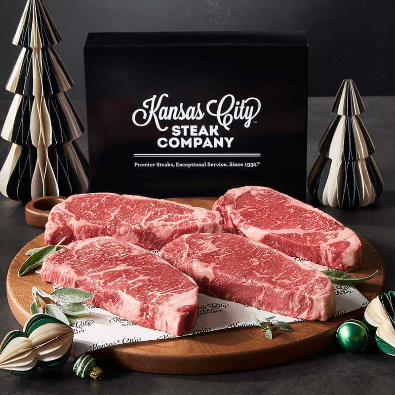 Gift Boxed USDA Prime Kansas City Strips