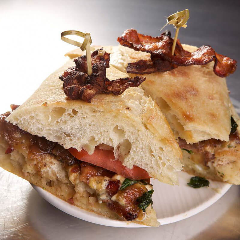 Bacon Jamming Ribeye Steak Sandwich