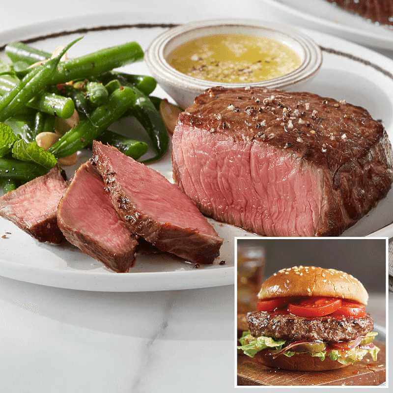 Top Sirloin and Steakburgers