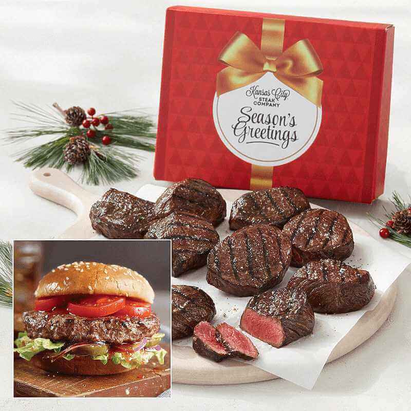 Holiday Gift Boxed Top Sirloins and Steakburgers