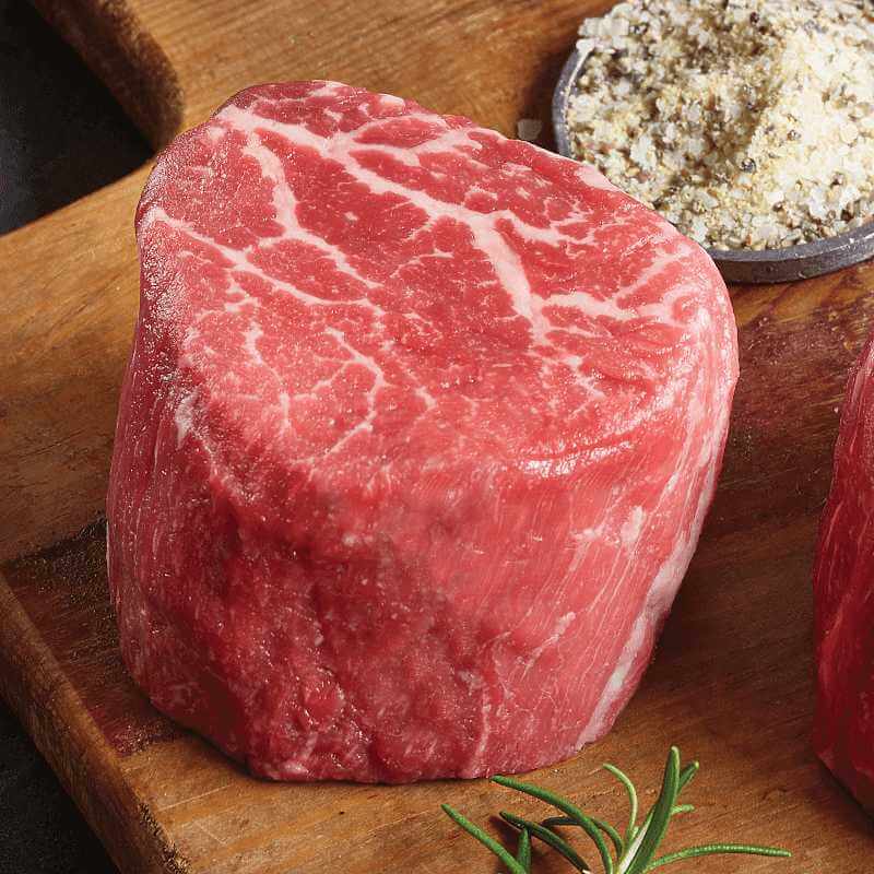 4 USDA Prime Filet Mignon, 6 oz each