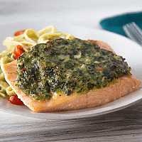 Garlic Parmesan Atlantic Salmon