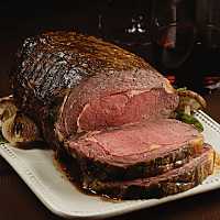 Garlic and Herb Rub Prime Rib Roast
