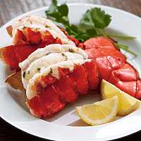 4 North Atlantic Lobster Tails, 5 oz each