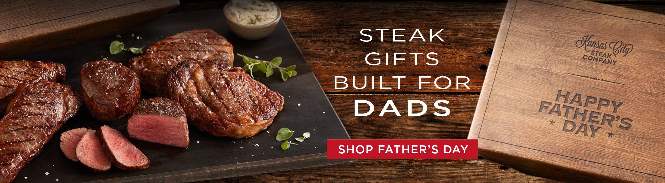 Steak gifts built for Dads.