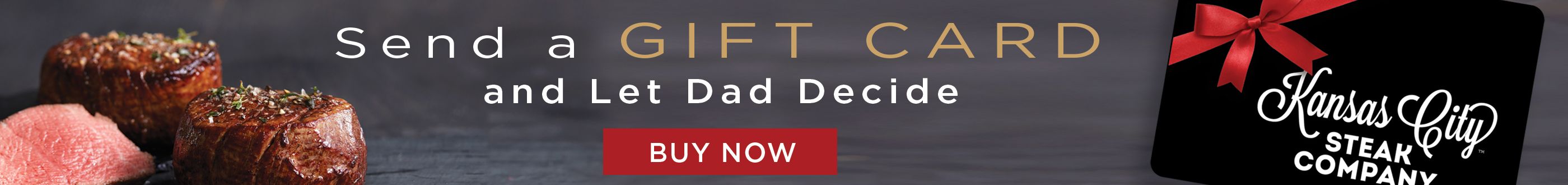 Send a gift card banner.