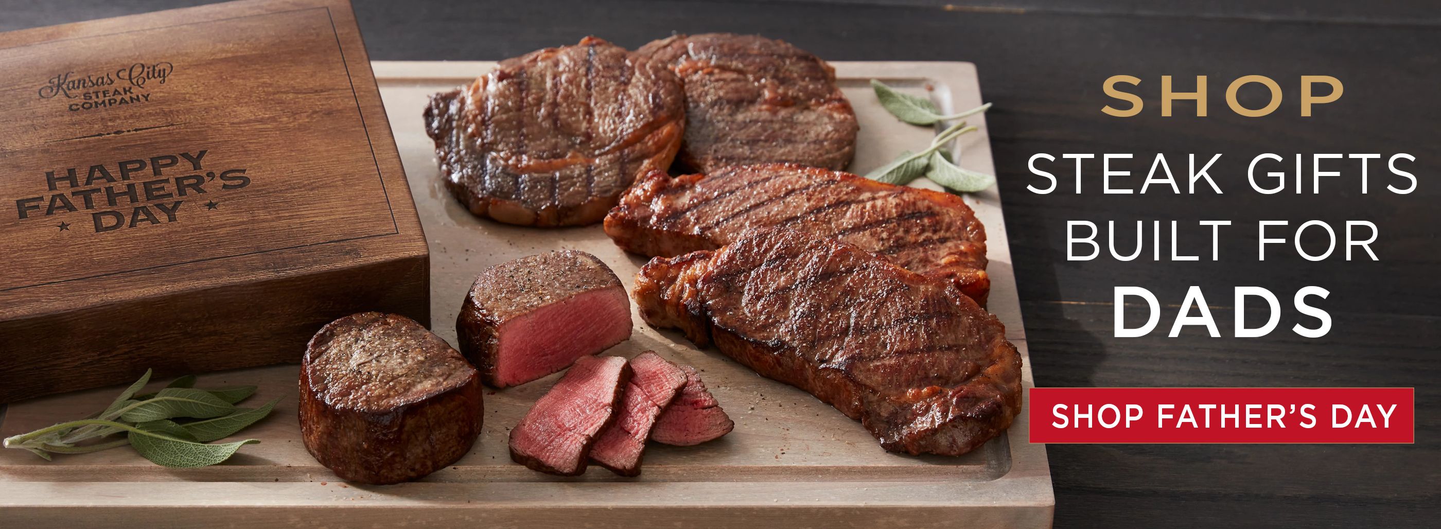Shop Father's Day steak gifts built for Dads.