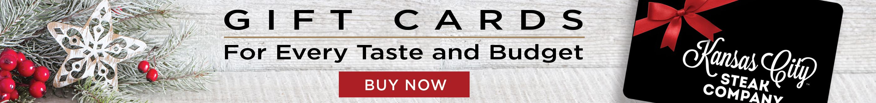 Shop gift cards for every taste and budget.