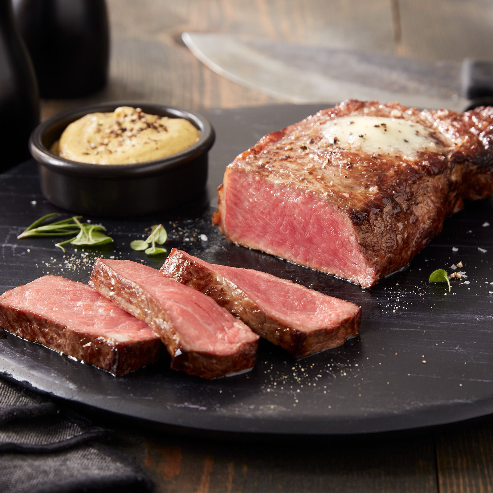 Sliced Strip Steak