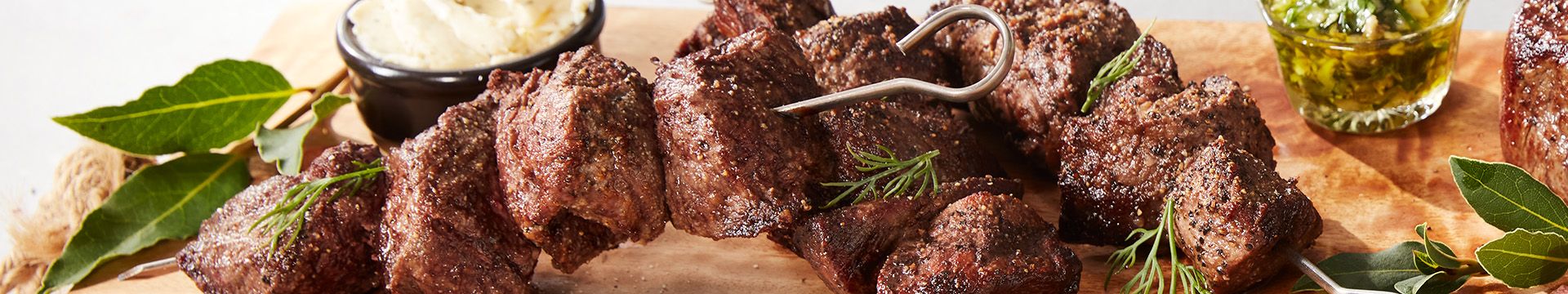 Steak Bites: Tenderloin Tips & Medallions