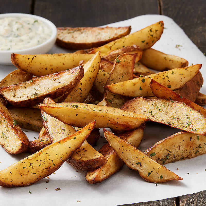 Seasoned steak outlet fries