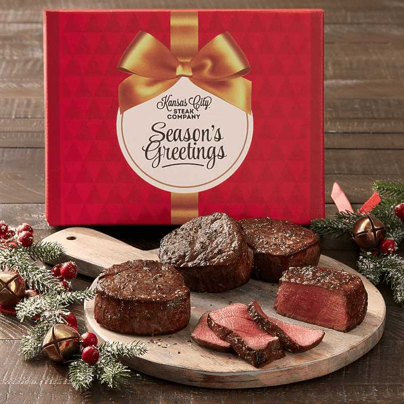 Holiday Gift Boxed USDA Prime Super Trimmed Filet Mignon
