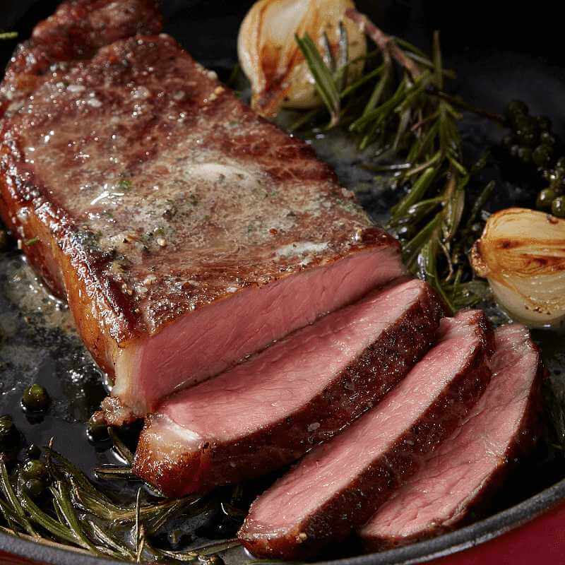 Buy 4 Kansas City Strips, 12 oz each Get 4 FREE Kansas City Steaks