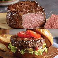 Top Sirloin Steaks and Classic Steakburgers
