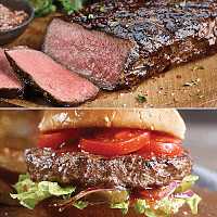 Kansas City Strip Steaks and Classic Steakburgers