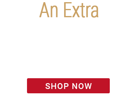An extra $25 off variety packs banner