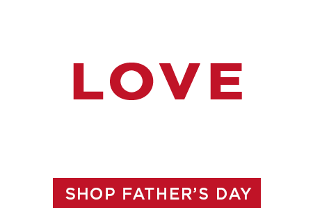 Dad's love steak banner.