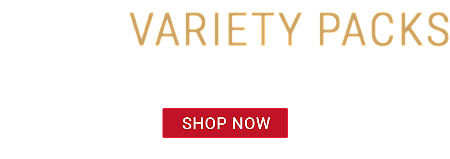 Shop variety packs and save banner.