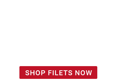 25% off everything filet banner.