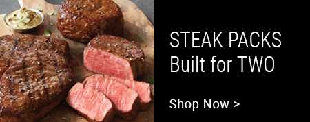 Steak packs built for two.