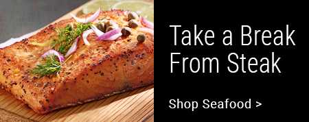 Take a break from steak