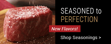 Seasoned to perfection banner.