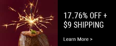 17.76% off and $9 shipping banner.
