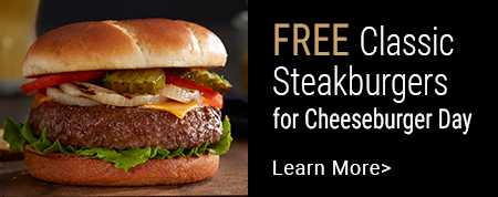 Free cheddar bacon cheeseburger banner.